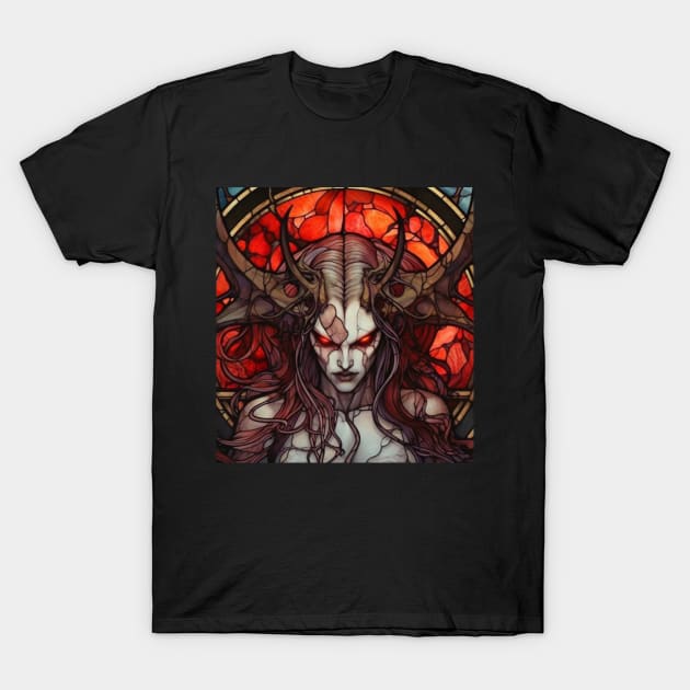 Diablo Lilith Demon T-Shirt by Nightarcade